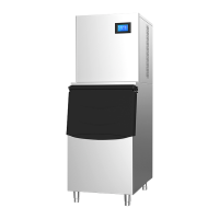 乐创(lecon)大型制冰机商用奶茶店酒吧KTV全自动冰块方冰制作机 日产300KG(260冰格)