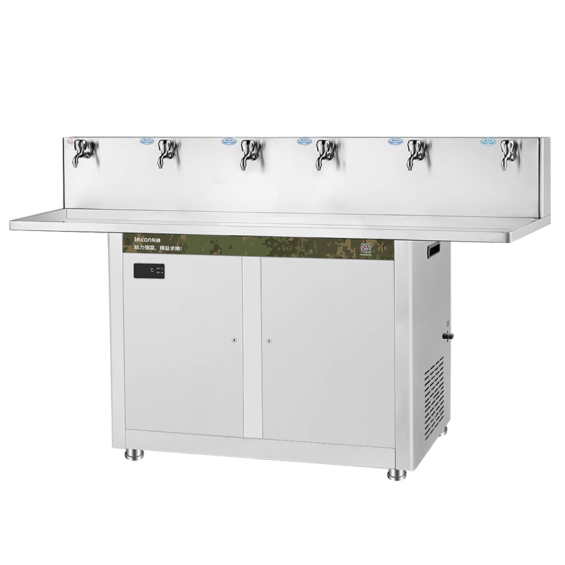 乐创(lecon)商用饮水机 办公室工厂学校烧水机 冰热型节能冰机一开三温两冰 JL-6B