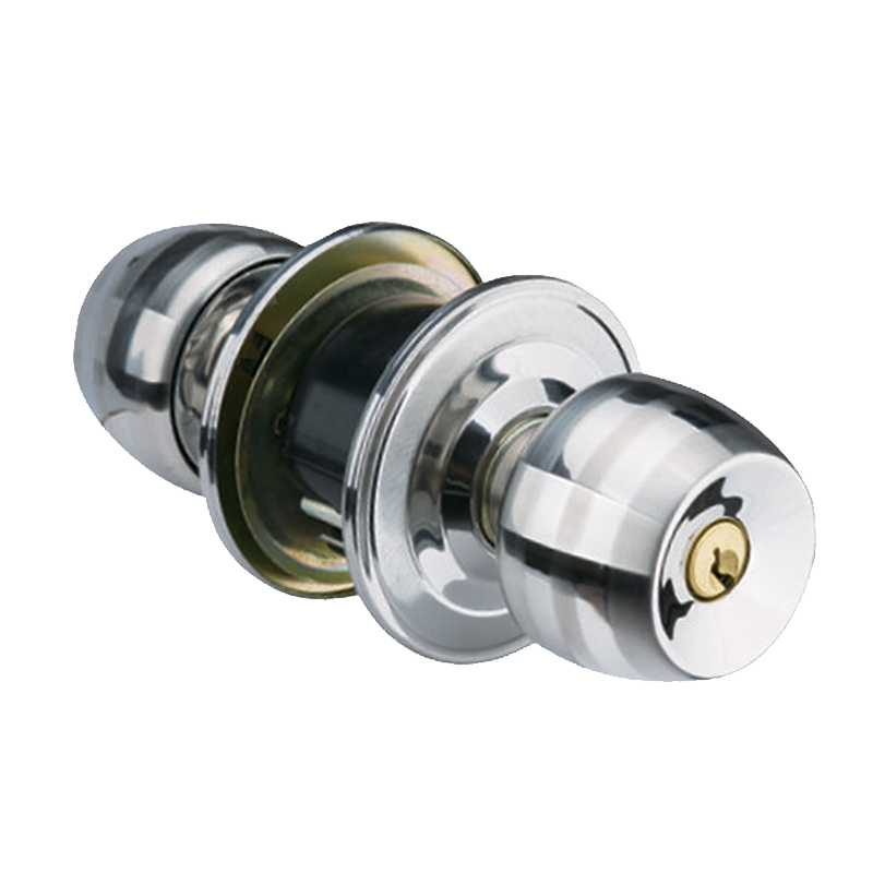 三环拉丝不锈钢球锁