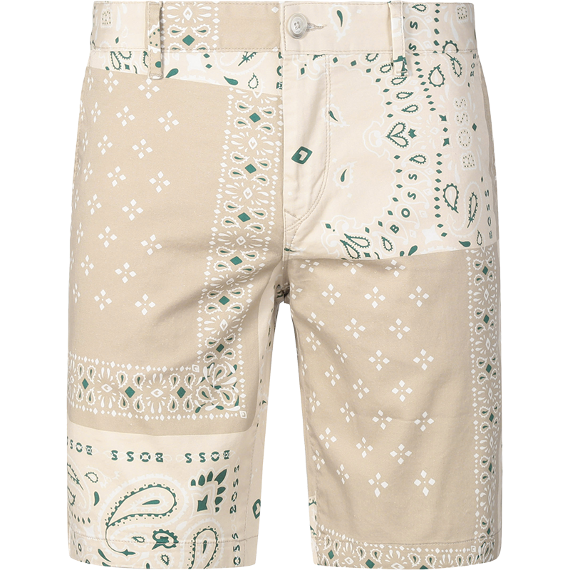 雨果博斯 HUGO BOSS 男士棉质休闲短裤50467079