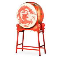 利特莱依 24寸立式牛皮鼓龙鼓战鼓+鼓架