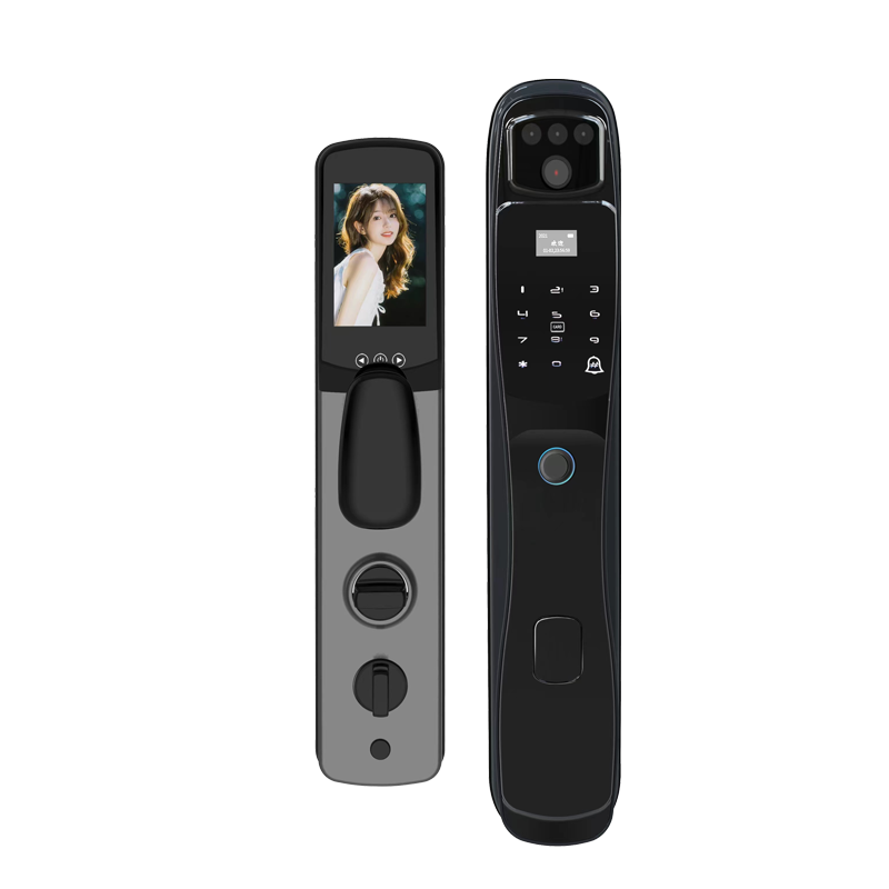 柯美康智能锁 B99人脸识别 指纹锁 家用防盗门智能锁 免打孔 智能锁 密码锁 电子门锁