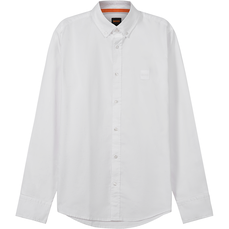 雨果博斯 HUGO BOSS 男士棉质长袖衬衫 50467324