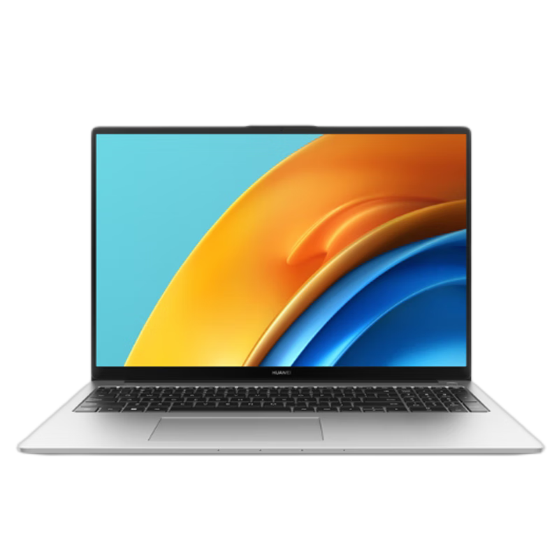 [开学直降]华为MateBook D16 2022款 12代酷睿i7-12700H 16G 512G 全面屏低蓝光护眼屏 多屏协同 16英寸 皓月银 轻薄本笔记本电脑