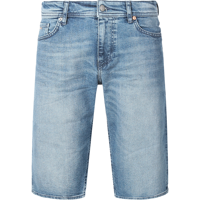 雨果博斯 HUGO BOSS 男士棉质牛仔短裤50469955