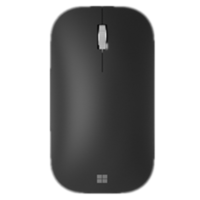 微软 (Microsoft) 时尚设计师鼠标 典雅黑 便携鼠标 超薄轻盈 金属滚轮 蓝牙4.0 蓝影技术 办公鼠标