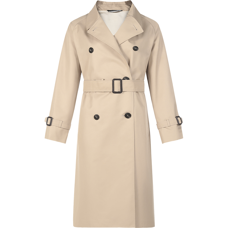 麦丝玛拉 Max Mara Weekend 女士 宽松版双面穿长款风衣大衣外套50210127 CANASTA