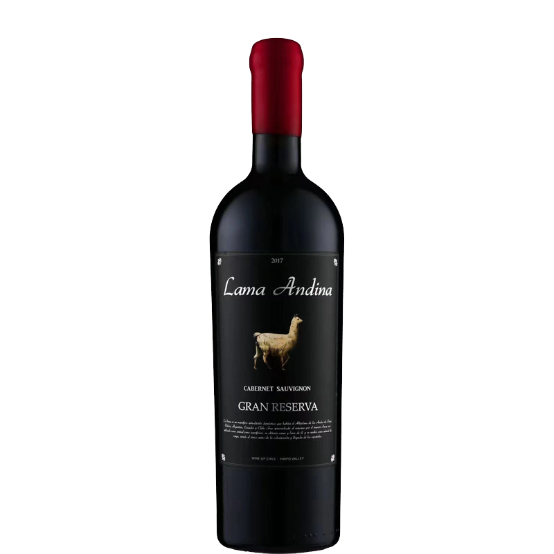 智利 原瓶进口 安第娜 羊驼 特酿赤霞珠 干红葡萄酒750ml/瓶