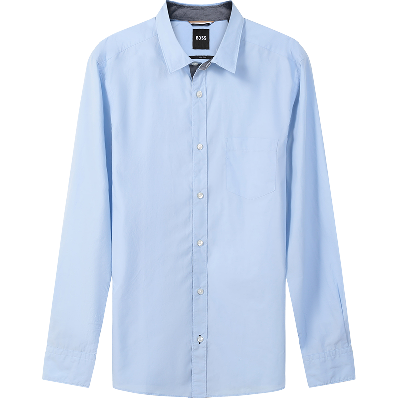 雨果博斯 HUGO BOSS 男士棉质长袖衬衫 50468322