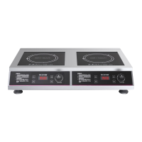 乐创(lecon)电磁炉3500W大功率火锅商用 饭店厨房爆炒平面电磁灶 HT-35PP 双头平面旋钮款