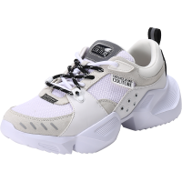 Versace Jeans Couture范思哲 男士织物等多种材质拼接系带休闲运动鞋 71YA3SU4 ZS090