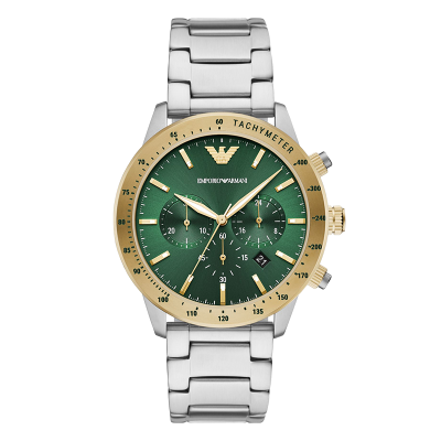 EMPORIO ARMANI 阿玛尼2022夏季男士复古石英腕表AR11454