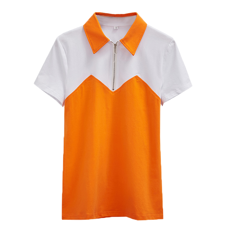 秋壳圆领短袖t恤女装夏季新款修身显瘦半袖上衣服体恤衫洋气ins风