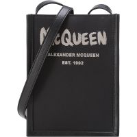 亚历山大·麦昆 ALEXANDER MCQUEEN 男士织物手机包单肩斜挎包668592 1AAEZ
