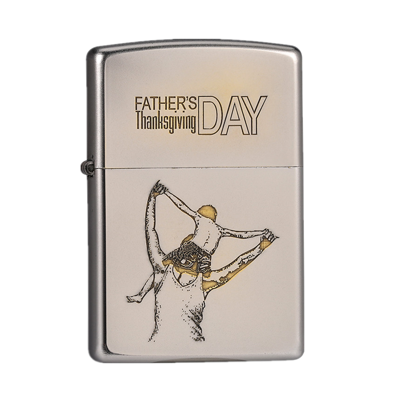 [苏宁极物]之宝原装防风打火机父爱如山父亲节送爸爸礼物正品限定