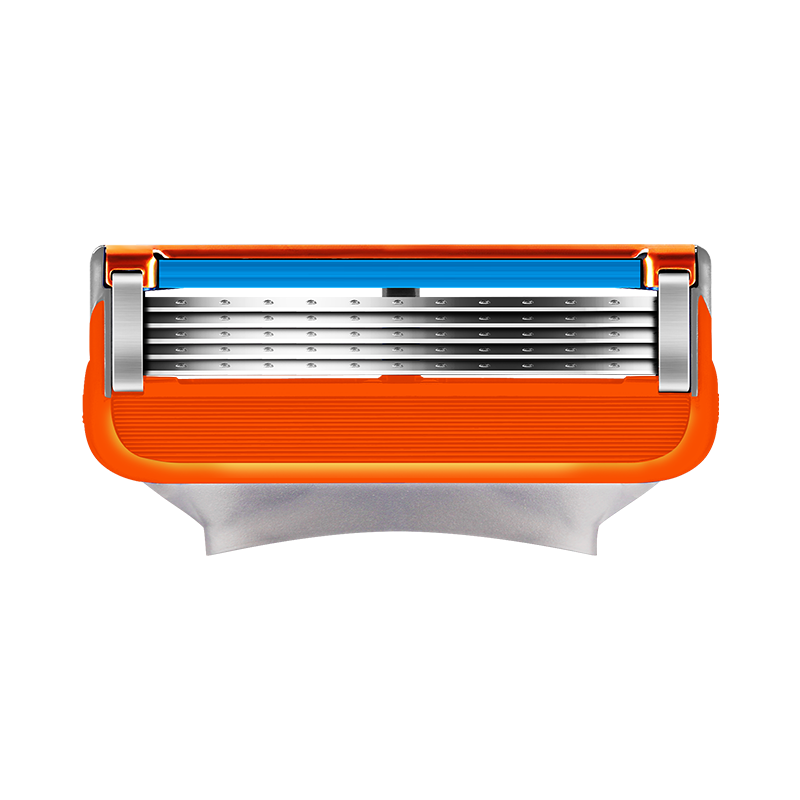 吉列锋隐动力刀片 手动剃须刀锋速5层刮脸刮胡刀片原装 锋隐4刀头