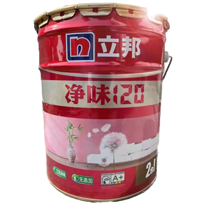 立邦净味墙面漆(含电脑调色含色浆(电脑调色浅灰NN1360-4))