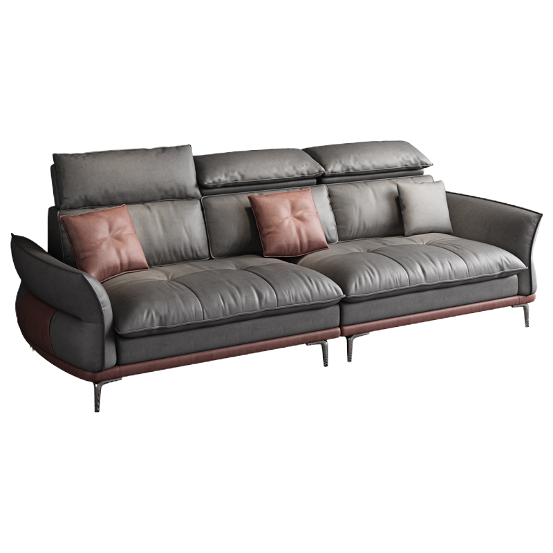 广木源 意式极简沙发简约免洗科技布艺沙发中户型轻奢客厅沙发