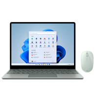 [配原装蓝牙鼠标]微软(Microsoft)Surface Laptop Go2 i5 8G 256G 仙茶绿 商务办公轻薄本 笔记本电脑 12.4英寸全面屏触控屏幕