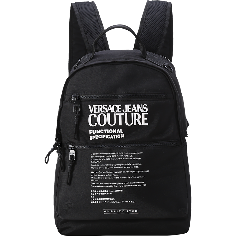 范思哲 VERSACE JEANS COUTURE 男士手提双肩包背包72YA4BC1 ZS287