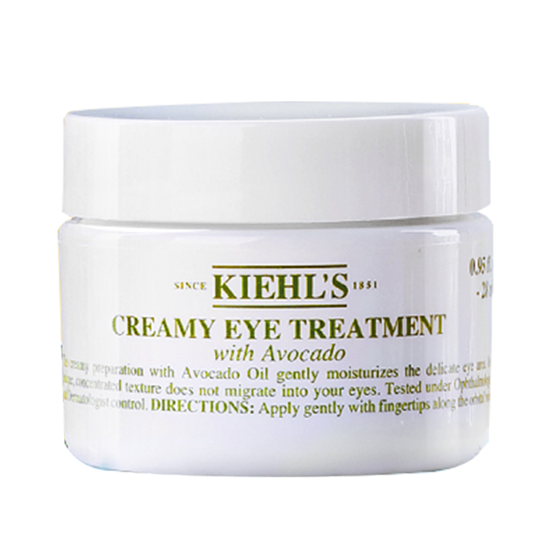 科颜氏 牛油果保湿眼霜 14mL淡化细纹眼袋黑眼圈改善干纹滋润眼周眼部