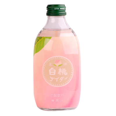日本进口 友升 白桃味汽水 300ml*5瓶