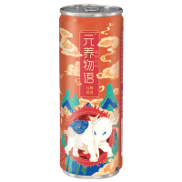 元养物语 石斛普洱凉茶饮料310ml*6罐植物饮料休闲饮料夏天即食罐装