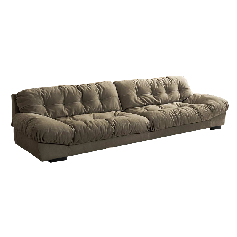 百冠环球 沙发 意式极简云朵沙发客厅简约现代科技免洗布艺三人直排沙发北欧家用小户型羽绒轻奢家具组合