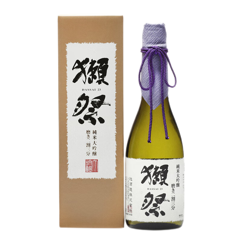 獭祭23 纯米大吟酿清酒 二割三分 1800ml日本原装进口米酒清酒礼盒装獭祭