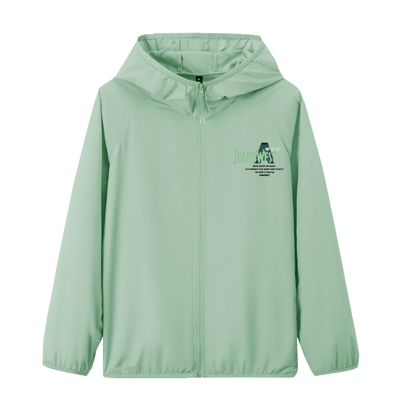 真维斯户外冰丝防晒服女2022夏季新款轻薄透气外套宽松休闲防晒衣