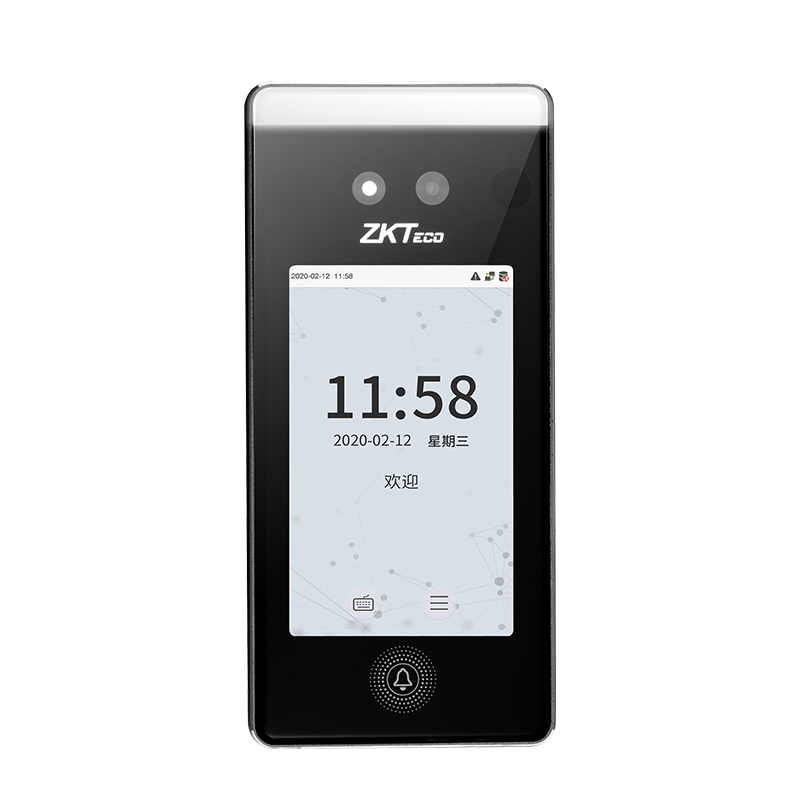 ZKTeco/熵基科技xface420人脸识别考勤机手掌面部打卡机考勤门禁一体机公司员工上班签到机可见光识别