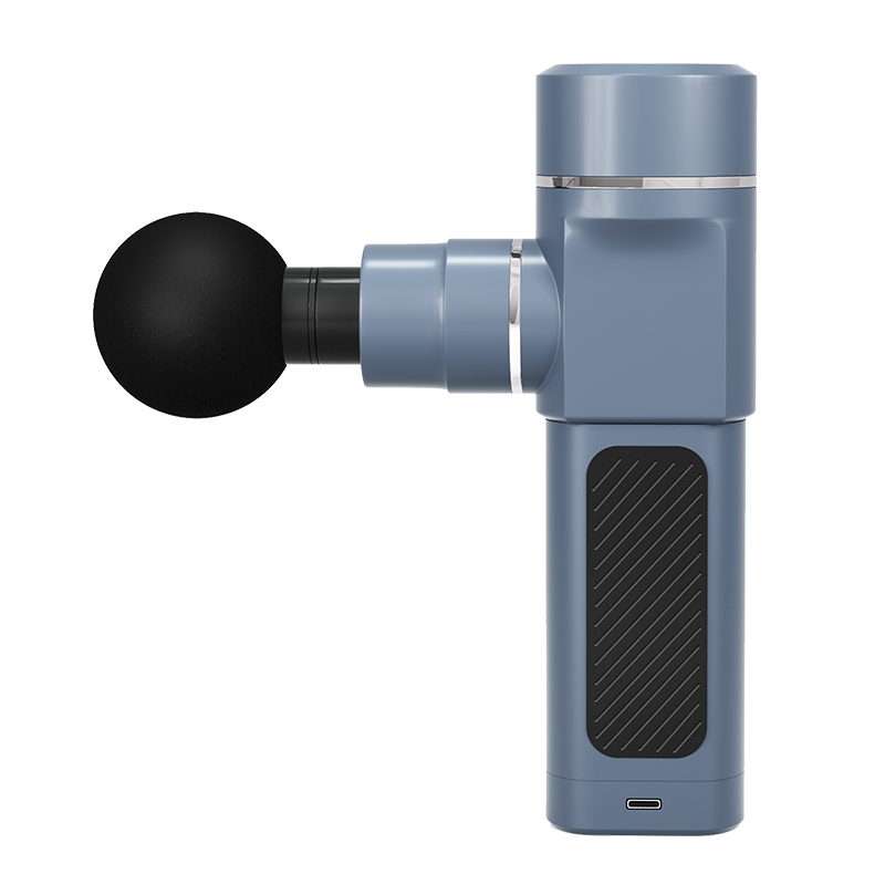 益多筋膜枪电动按摩仪腰部腿部颈部颈椎放松器深层放松迷你筋膜枪肌肉按摩器带4个按摩头