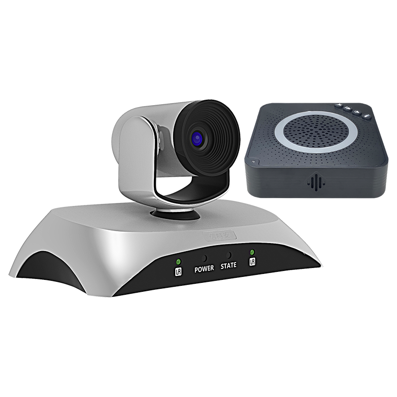 信特安安视频会议无线全向麦克风XTA-I-32W/台(45㎡5米拾音USB免驱2.4G连接)