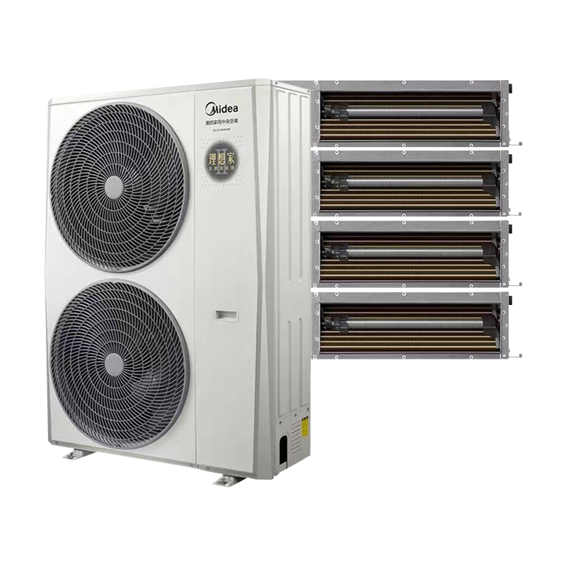 美的(Midea)理想家二代6匹一拖四智能全直流变频家用中央空调多联机MDVH-V140W/N1-E01LX(E1)II