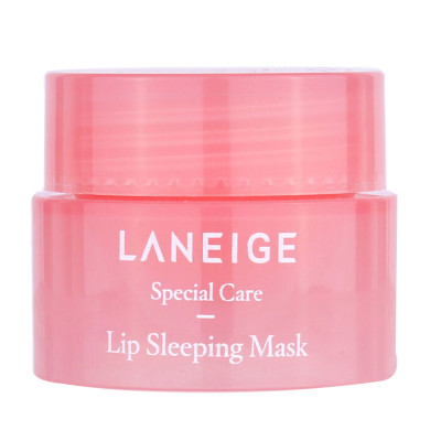 兰芝(LANEIGE)夜间保湿唇膜唇部精华莓果味补水保湿去角质护肤品男女 唇膜小样3g