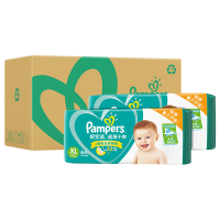 帮宝适 (Pampers) 超薄干爽纸尿裤/尿不湿加大号XL128片(12kg-17kg)
