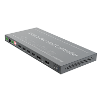 信特安XTA-V409 HDMM画面拼接处理器5进9出不拉伸不变形竖屏拼接多屏扩展仪4K画面切换2X2