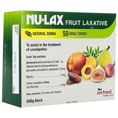 25年效期-澳洲NuLax果蔬纤维乐康膏500g/盒装 澳洲进口膳食纤维/果蔬纤维 排宿便滋润肠胃体态轻盈