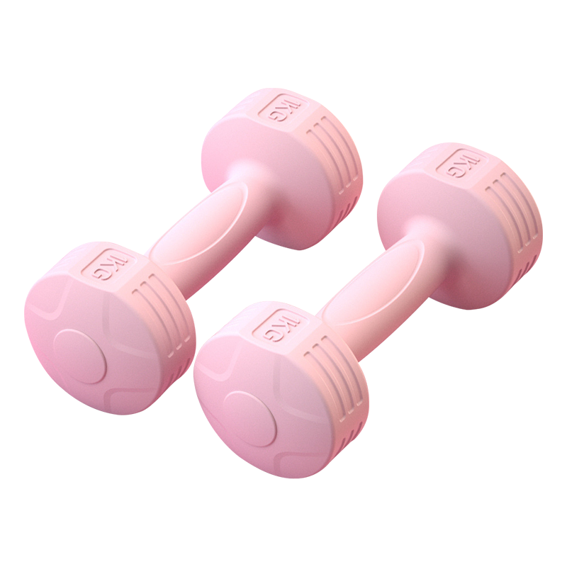 便携式家用女士哑铃瑜伽训练健身器材瘦手臂迷你小哑铃1kg*2