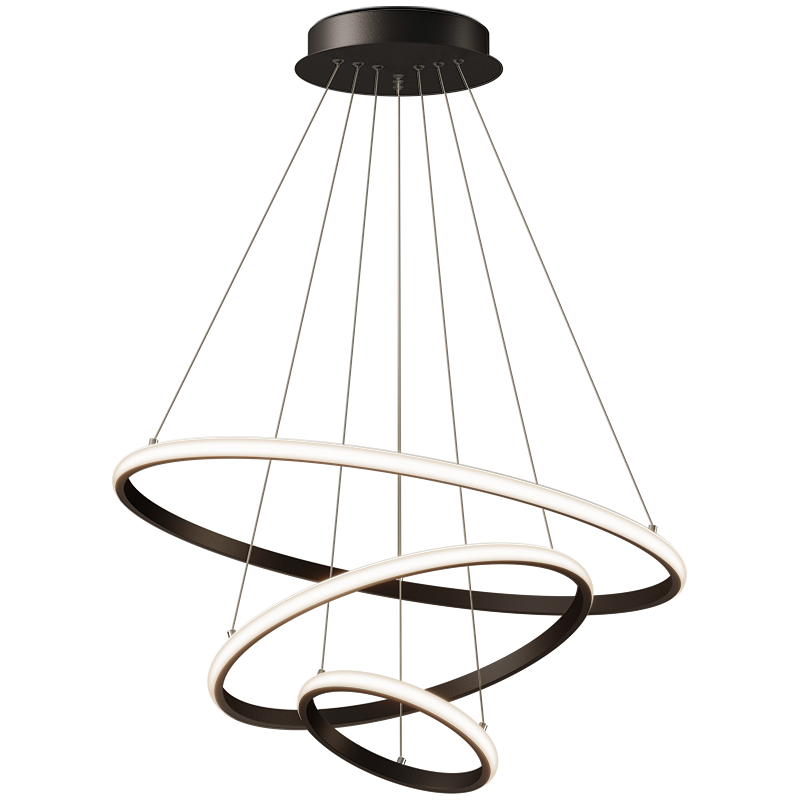 奥克斯餐吊灯餐厅客厅家用吧台现代简约书房卧室灯铁艺三头灯具