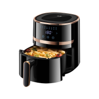 山本空气炸锅6018ts山本高端空气炸锅家用新款烤箱一体多功能大容量无油智能全自动电炸锅 黑金色