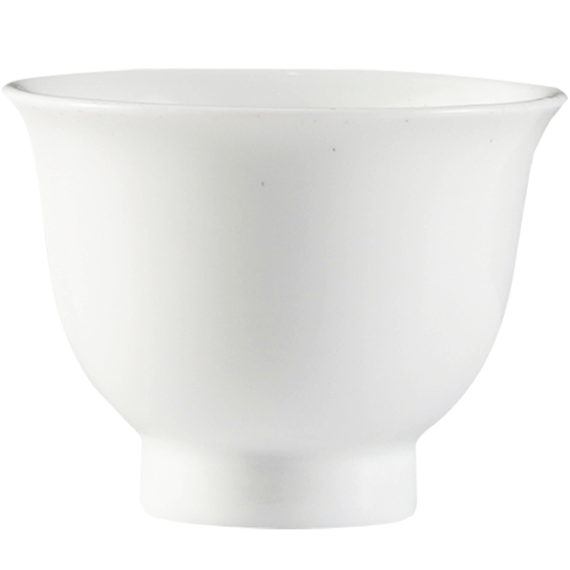 闪醇 微质子材料白酒提醇杯白釉陶瓷杯子提醇杯功能杯 6个/盒