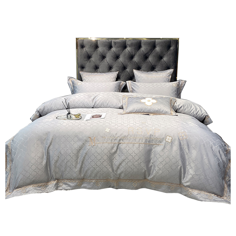 安居先森欧风贡缎提绣四件套D1698(套)