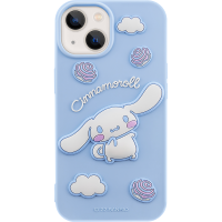 优加三丽鸥适用苹果13手机壳iPhone12/14promax卡通可爱大耳狗3D立体公仔防摔软壳14plus保护套女