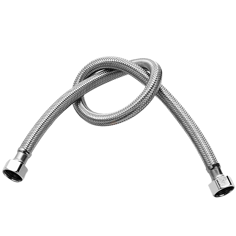 恒洁(HEGII)座便器软管进水双接软管 304不锈钢高压防爆面盆马桶水管 4分口 123系列