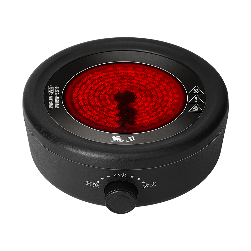益多 电陶炉煮茶器电茶炉功夫茶泡茶炉迷你小电陶炉不挑壶单个电陶炉 (不含茶壶)702