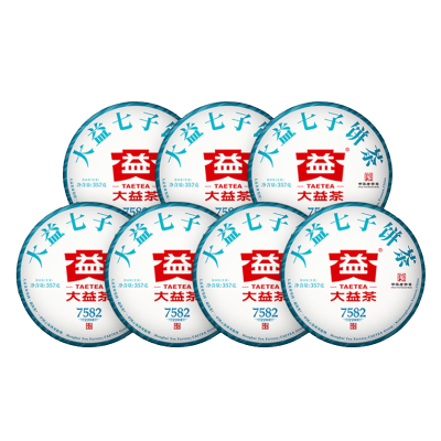 2022年7582生茶7饼提装(2201批次)