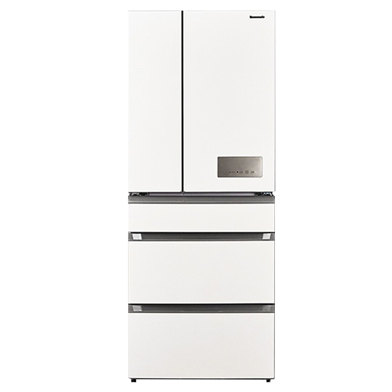 松下(Panasonic)532升磨砂面板冰箱 银离子除味 变频无霜风冷大容量冰箱 NR-EE53WGB-W暖光白