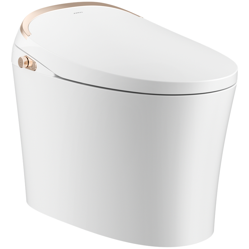 九牧(JOMOO)智能马桶一体式电动全自动一键即热冲洗海漩虹吸式抗菌脉冲强洗坐便器旗舰款ZS398 抗菌座圈-男士脚感小