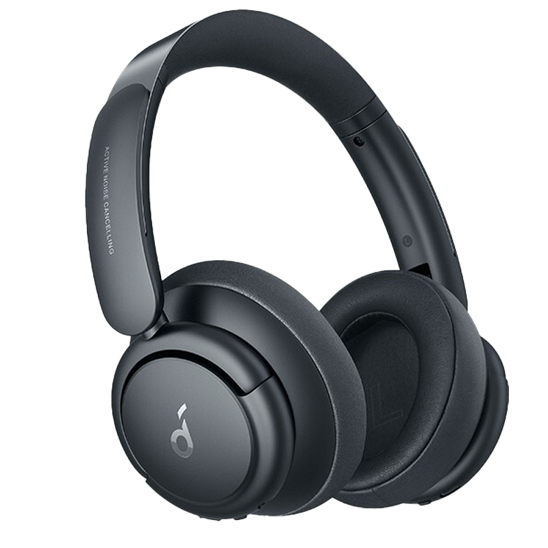 声阔 Soundcore Life Q35 声阔头戴式耳机无线蓝牙多模式双馈降噪长久续航主动降噪适用苹果/华为黑色